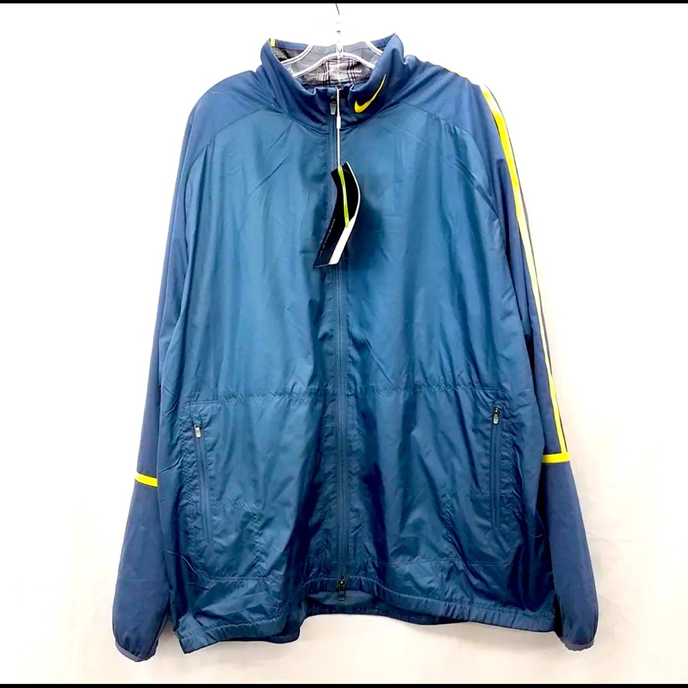 Nike Golf Navy Blue Coupe-Vent Windbreaker Size XXL NWT
